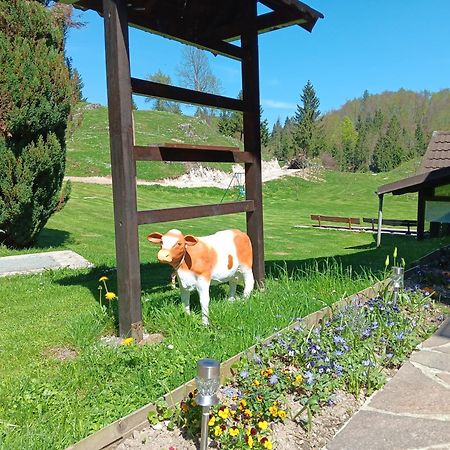 Turisticna Kmetija Pr Mark Trebce Exteriör bild